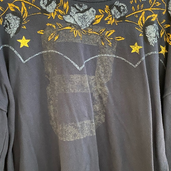 Free People(We the Free) Football inspired Sweater. - Picture 2 of 10